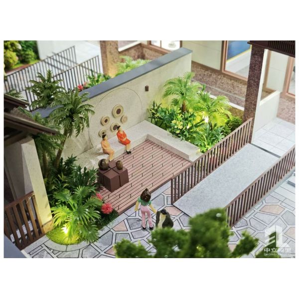 Luxurious villa model view 2