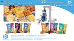 Breadsticks automatic weighing and pillow bag packing machine