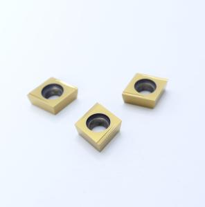 Quality Metal Ceramic Lathe Inserts , Silver Cnc Machine Insert CCGT09T302R-C for sale