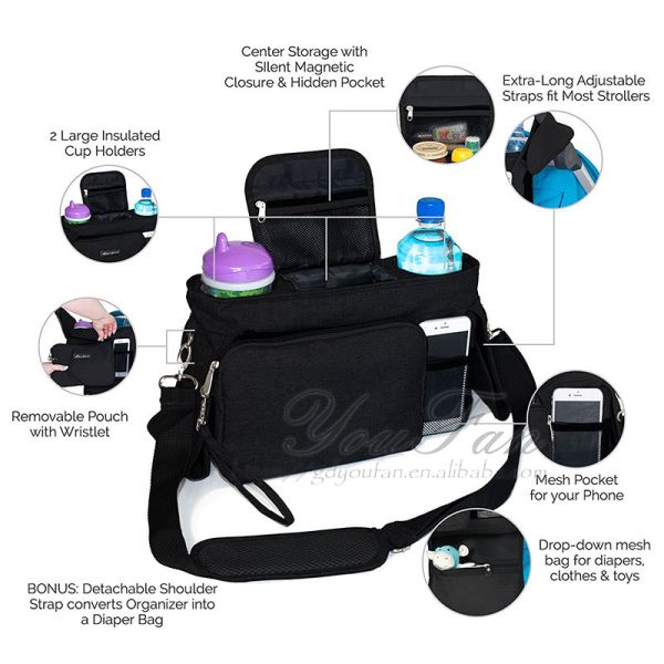Premium Quality Custom Diaper Storage Bag Mama Bag