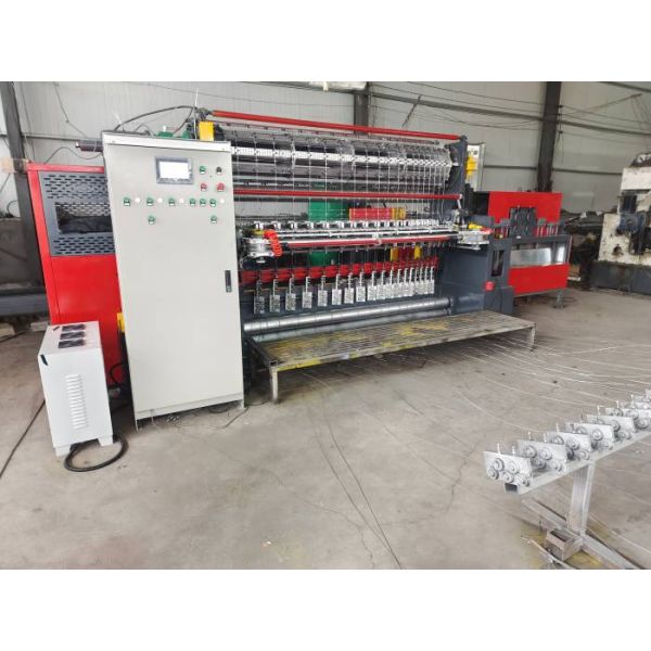Cnc Height 2.4m Fixed Knot Fence Machine Motor 44kw Livestock