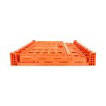 Portable PP Crate Custom Folded Boxes Foldable Plastic Box for Folding Pallet