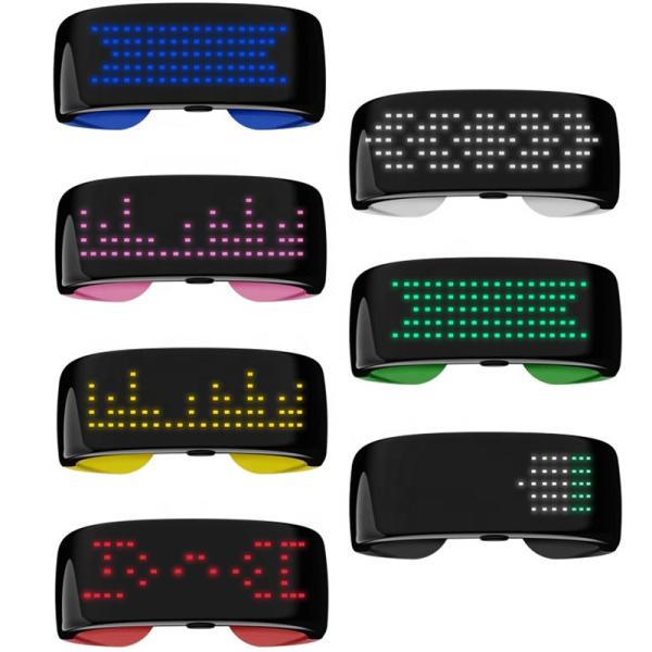 Buy Editable Remote Control LED Bracelet Custom Display Animation Text Drawing at wholesale prices