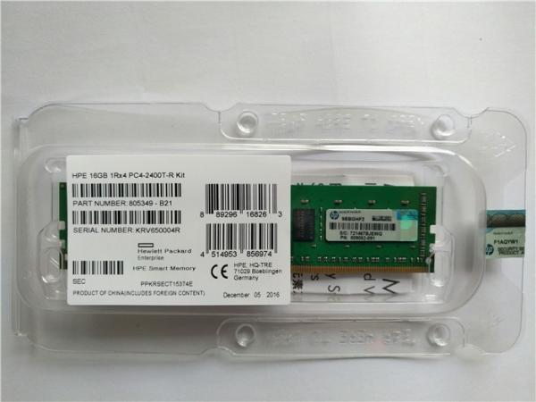 HPE 16GB Server Memory Dual Rank x4 PC4 - 2400 - T DDR4 CAS - 17 - 17 - 17