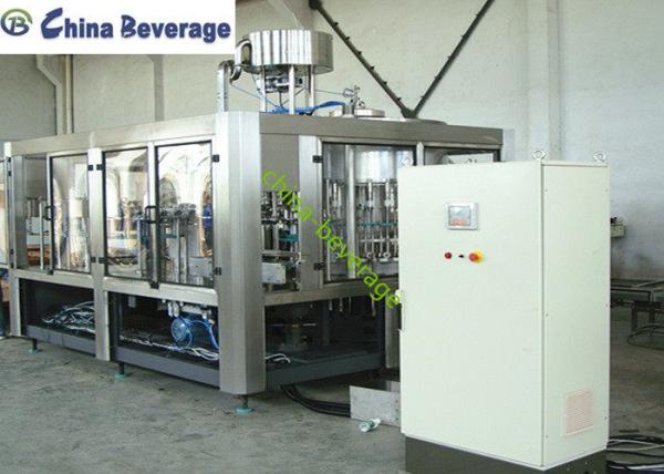 Buy High Efficiency Automatic Water Filling Machine Adjustable 6000 BPH PLC Control at wholesale prices