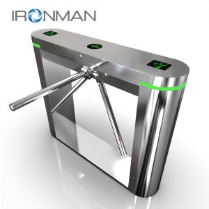 China Rainproof Face Recognition Turnstile Barcode Reader With LED Display on sale