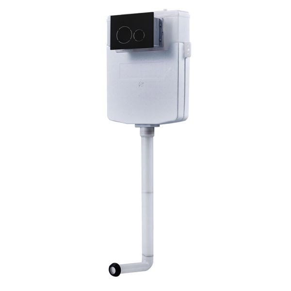 Quality Round Plastic Concealed Cistern with Standard Flush Valve for sale