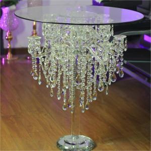 Quality Event Decoration Crystal Cake Table Beautiful Wedding Cake Table Decor for sale