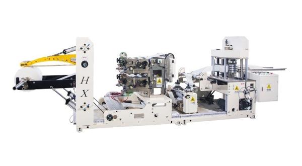 Buy Automatic Towel Folding Machine Clear Bright Printing Overlay Accuracy at wholesale prices