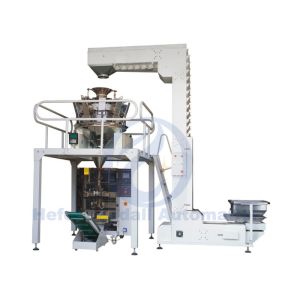 Quality Frozen Food Granule Packing Machine , 100g To 5kg Auto Weighing Packing Machine for sale