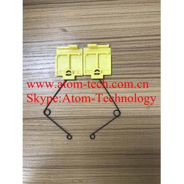 ATM Machine ATM spare parts ATM parts 445-0592522 NCR Cassette Door Shutter Right, Yellow with Spring 4450592522