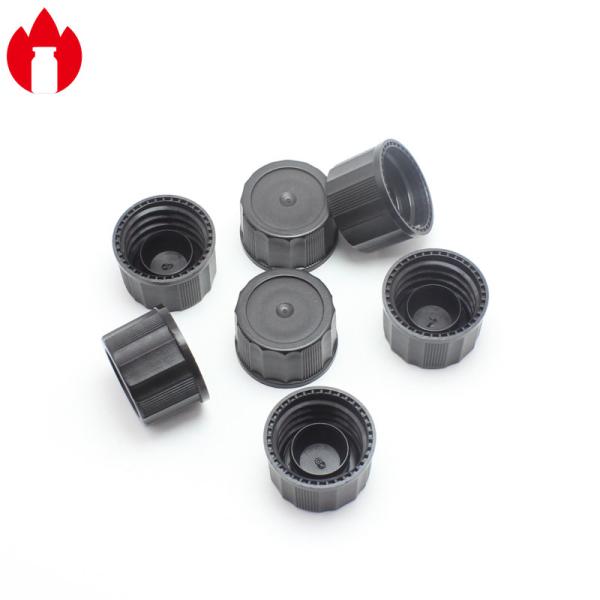 18mm PP Material Plastic Screw Caps Blue / Green Color With Inner Plug