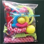 Pet shop puppy dog cute pink boutique rope toys pack bundle of roy ball pet toys