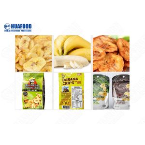 Banana Processing Machine 304 SUS Material Banana Chips Making Machine