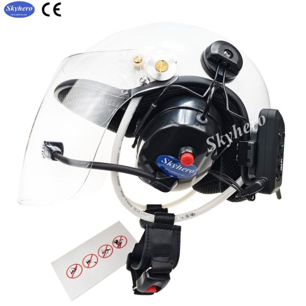 Bluetooth EN966 paramotor helmet 4 colors 4 size factory directly sale paratrike helmet ,powered hang gliding helmet