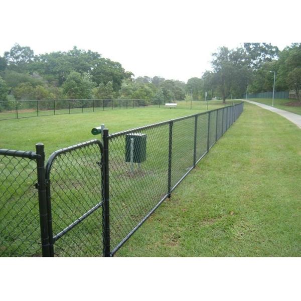 2.0-4.8mm Chain Link Wire Mesh Fence Metal Material For Security Protection