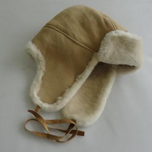 Quality The queen of quality warm sheepskin trapper korean winter hat for sale