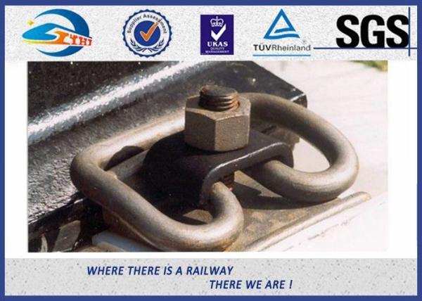 Buy Russian Customized Elastic Rail Clips Steel Plain in Track System at wholesale prices