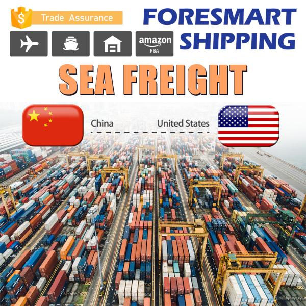 Quality Full Container Loading FCL Sea Freight From China To USA for sale