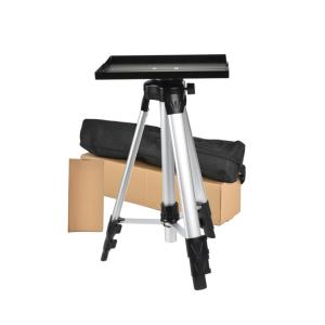 Quality Custom Height Adjustable Projector Stand Tripod With Tray 3KG Load for sale