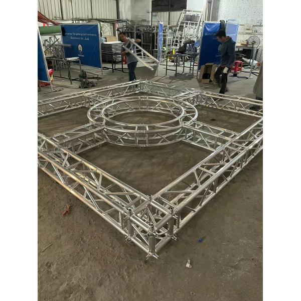 Custom Square Aluminium Exhibition Truss , 6082-T6 Aluminium Alloy Truss