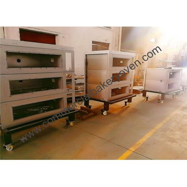 7kw Single Deck Electric Pizza Oven Energy Saving One Tray Size 400x600mm