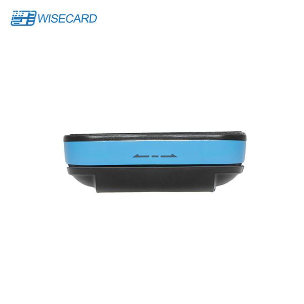 Buy RoHS Blue Android Handheld POS With Inbuilt Printer at wholesale prices