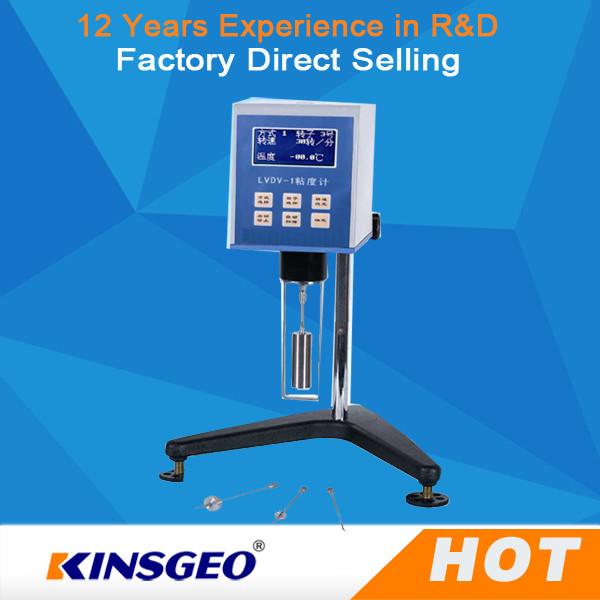 Buy Backlight LCD Digital Display High Temperature Viscometer With LCD Backlight at wholesale prices