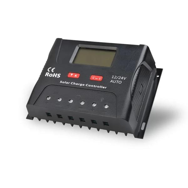 Buy Automatic 12V 24V 50a 60a PWM Solar Charge Controller at wholesale prices