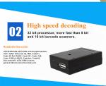 RS232 Fixed Barcode Scanner Module Kiosk Embedded Mini Barcode Reader YHD-M100L