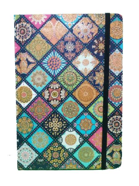 Buy Glitter Hardcover Notebooks Printing With Elastic , Custom Made Notebooks at wholesale prices