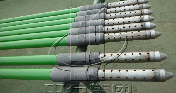 Buy Puyang Zhongshi Group Manufactured Oil Extraction Double Seal API 11Ax Approved Sucker Rod Pump at wholesale prices