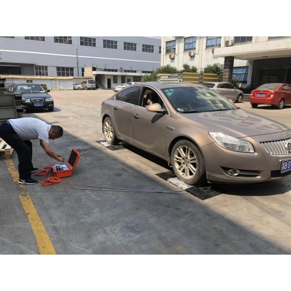 Portable Truck Axle Scales Axle Load Protection Systems Night Visible Clearly