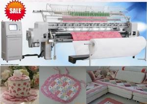 Quality 128 Inches Two Needle Bar Computerized Quilting Machine With Thread Break Automatically for sale