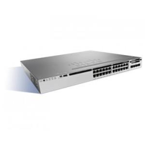 China WS-C3850-24T-L Catalyst 3850 Switch Cisco Catalyst 3850 24 Port LAN Base stackable switch on sale