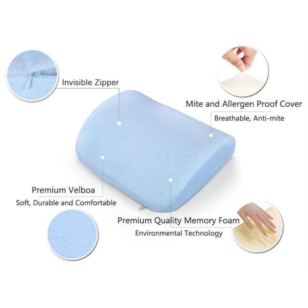 Posture Corrector Alleviates Pain Back Support PU Waist Lumbar Support Cushion For Office Chair