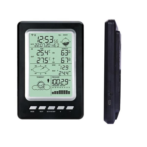 Buy Rain Gauge Sensor Farm Wireless Data Logger With Color Screen Display And Solar Power at wholesale prices
