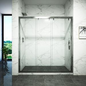 Quality Hinged Bifold explosion proof Glass Shower Door for sale