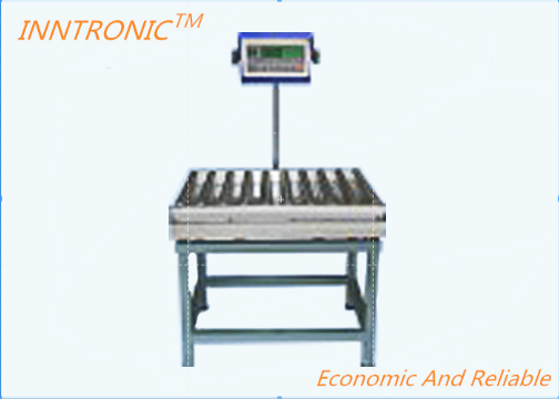 RC-BLUE Express alloy steel IP66 Belt Roller Conveyor Weight Scale with Bluetooth RS232 Weighing System 600 X 600MM