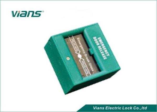 Buy Manual Break Glass Call Point Access Control System For Exit Door / Emergency Door at wholesale prices