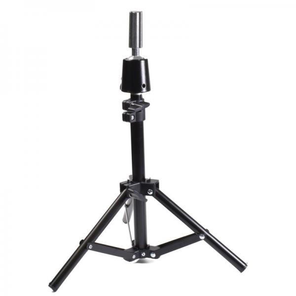 Buy 13.1KG Cosmetology Training Wig Head Tripod , CE 49.5mm Adjustable Wig Stand Tripod at wholesale prices