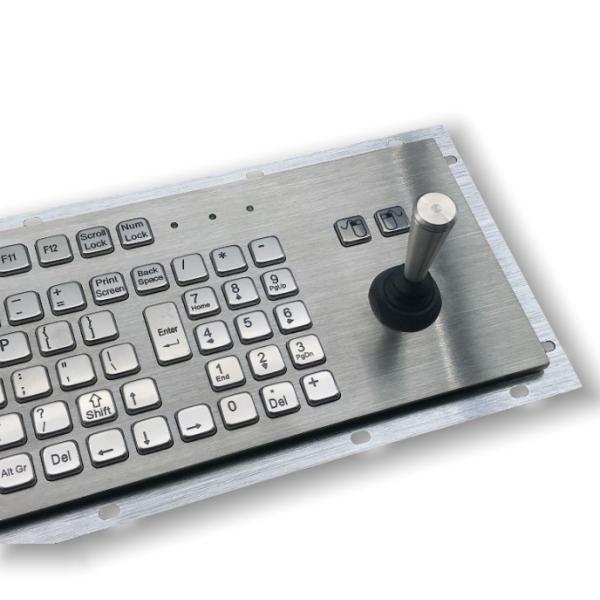 Best Price Stainless steel IP65 waterproof dustproof Industrial Keyboard With Control Stick Multiple languages English/French/German/Italian/Turkish
