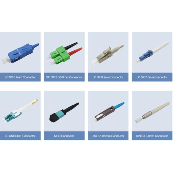 CATV Durable SC To SC Fiber Connector Compliance With IEC-61754