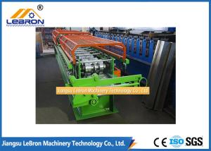 China Half Round Seamless Rain Gutter Machine , 6.5 Tons Mobile Gutter Machine on sale