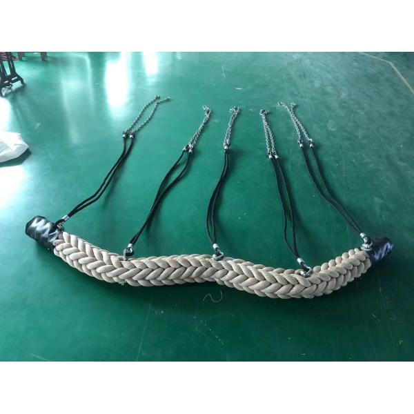 Rope Swing Suspension Rope Bridge 120mm Outdoor Playground Equipment