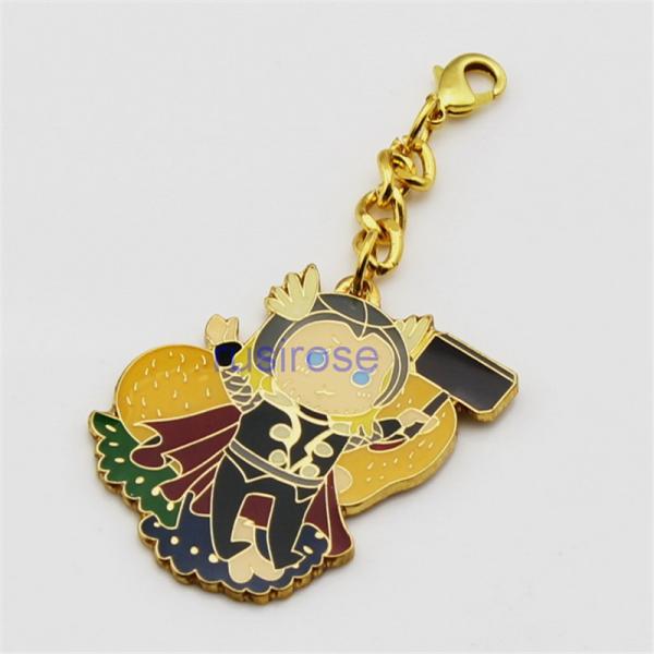 Buy 2019 factory direct imitation metal keychain custom, advertising key chain custom, key chain gift custom at wholesale prices