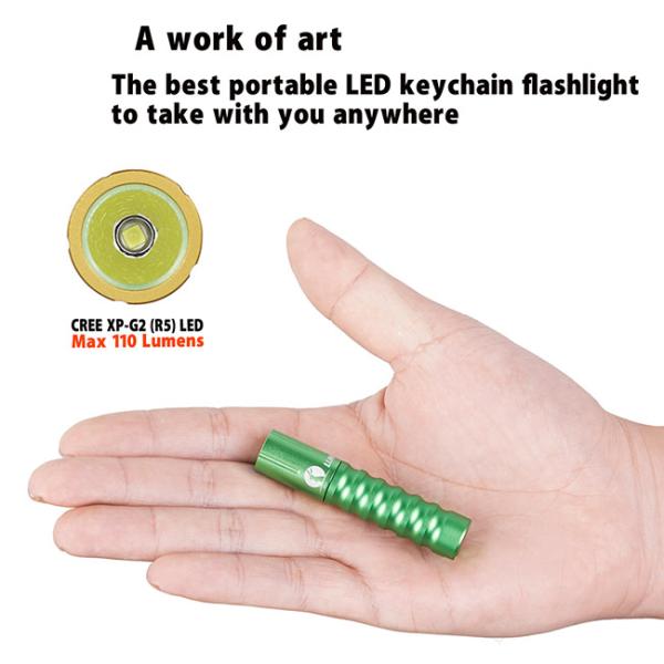 Keychain Lumintop Flashlight , Lumintop Worm 3.0 Best AAA EDC Flashlight