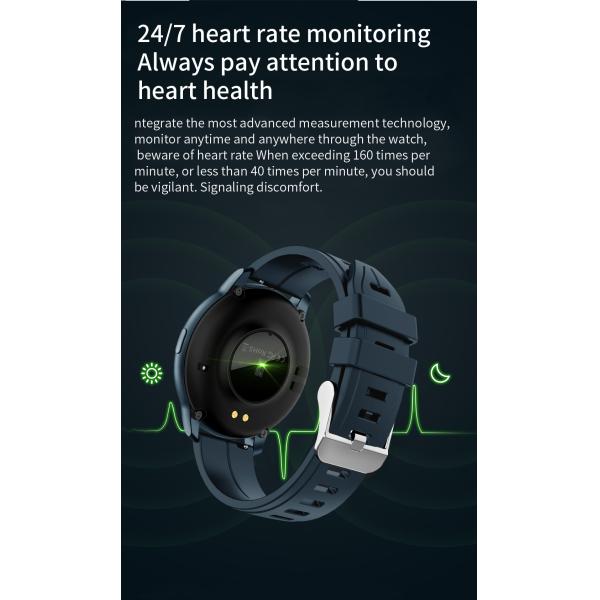 IP67 Waterproof BLE Smart Watch Alarm Clock Sleep Tracker Support Android IOS CF22