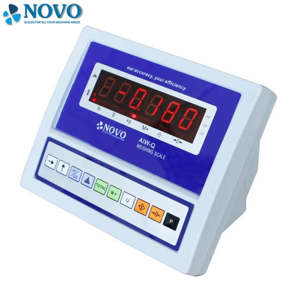 Buy Bench Digital Weight Indicator , Digital Load Cell Indicator Weighbridge Weight Back Up at wholesale prices