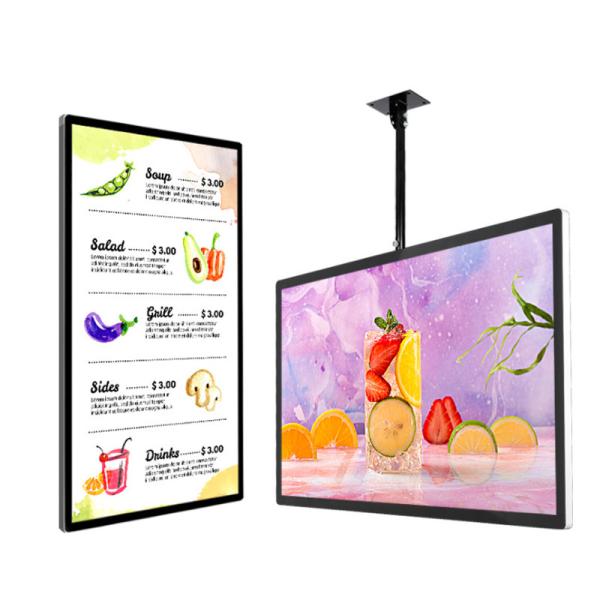 Buy 43" Android Wall Mounted Digital Signage With Touch Screen Display Interactive Digital Kiosk at wholesale prices